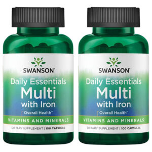 Suplemento Multivitamínico E Mineral Swanson 100 Cápsulas