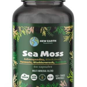 Musgo Marinho E Óleo Da Earth Organic Essentials