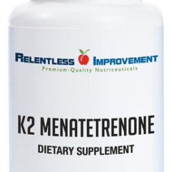 Melhoria Implacável Vitamina K2 Mk4 Vegana De Origem Natura