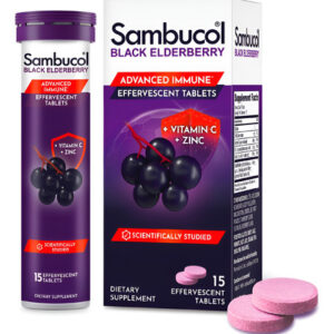 Comprimidos Efervescentes De Sabugueiro E Zinco Sambucol - 1
