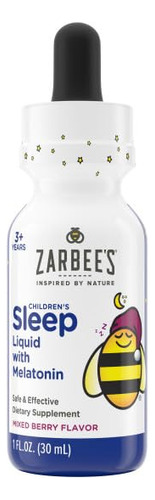 Suplemento Para Dormir Zarbee"s Kids Com 1 Mg De Melatonina - Imagem 7