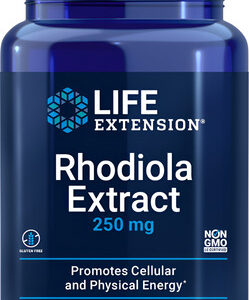 Pacote Com 2 Cápsulas De Suplemento Life Extension Rhodiola