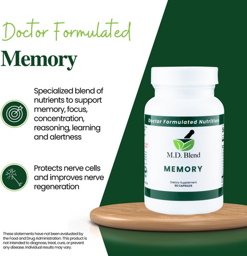 Md Blend Memory - Mistura Natural - Suplemento Formulado Por - Imagem 5