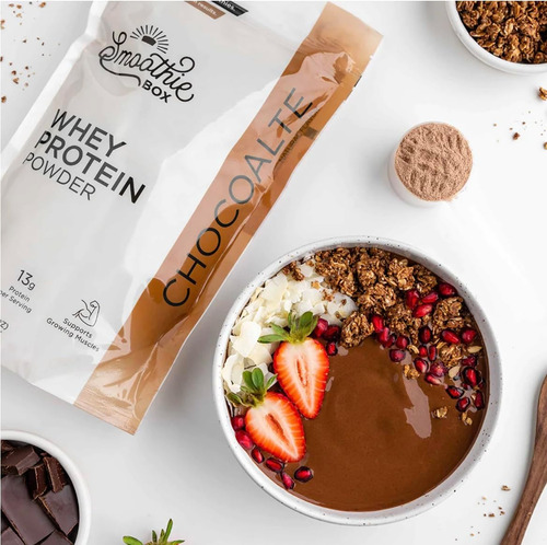 Smoothiebox - Proteína De Soro De Chocolate (chocolate Whey, - Imagem 6