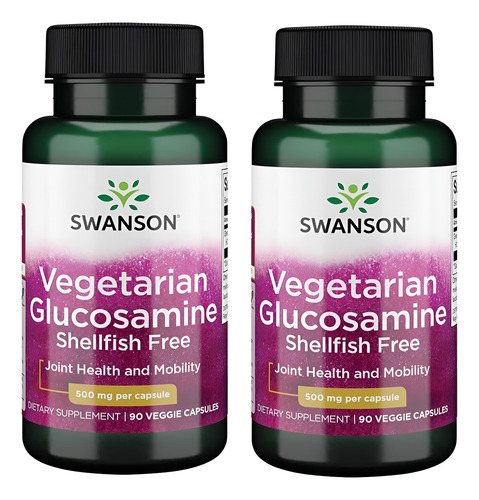 Swanson Swanson Glucosamina Vegetariana 500 Mg 90 Cápsulas