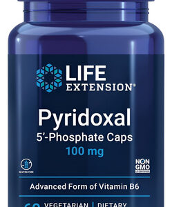 Cápsulas De Piridoxal 5&quot-fosfato Life Extension 100 Mg - B6