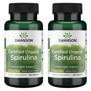 Espinafre Marinho Orgânico Swanson 500 Mg 180 Comprimidos