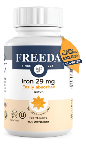 Suplemento De Ferro Freeda Freeda - Comprimidos De Ferro