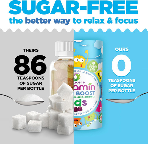 Nutramin Kids Mood Boost Vegam Vitamin Gummy: Suplemento Cal - Imagem 5
