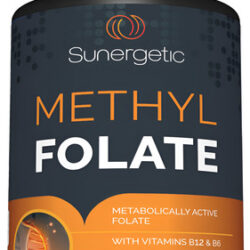 Suplemento Sunergetic Premium Metil Folato 400mcg - 60 Cápsu