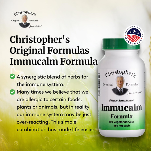 Supplement Christopher"s Original Formulas Immucalm Immune - Imagem 4