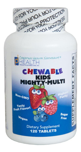 Kids Mighty-multi (120 Comprimidos) ' Multivitamínico Mastig - Imagem 6