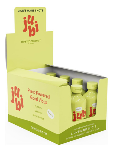 Jubi Brands Lion"s Mane Shot: Vitaminas E Muito Mais - Imagem 7