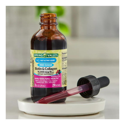 Loja Venancio"s Biotina E Colágeno 15000mcg Sabor Frutas Ver - Imagem 3
