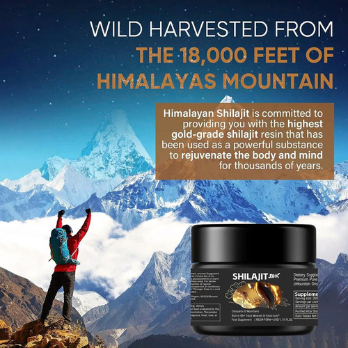 Momipro 50g Shilajit Forte Do Himalaia Para Homens - Alta Po - Imagem 16