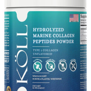 Peptídeos De Colágeno Em Pó Köll Marine 10.000 Mg Tipo 1