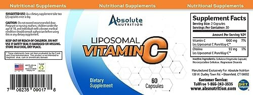 Vitamina C Lipossomal De Nutrição Absoluta 1000 Mg - Suporte - Imagem 5