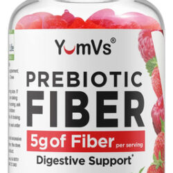 Yum-vs - Gomas De Fibra Prebiótica Para Adultos E Crianças -
