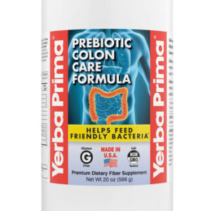 Suplemento Yerba Prima Prebiotic Colon Care 590ml Em Pó
