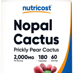 Nutricost Nopal Cactus Nutricost 2000mg 180 Cápsulas Veganas