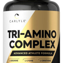 Suplemento Carlyle Tri-amino L-arginina L-ornitina L-lisina