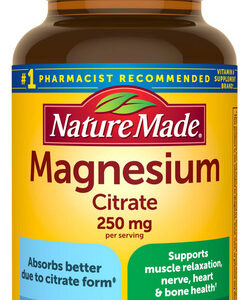 Suplemento Dietético De Citrato De Magnésio Feito Na Naturez
