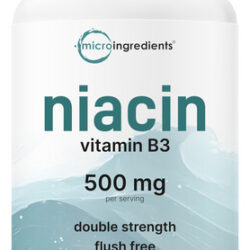 Suplemento De Microingredientes Niacina 500 Mg 400 Cápsulas