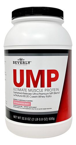 Proteína Em Pó Beverly International Ump Morango 970ml