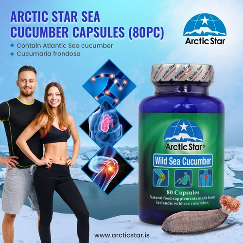 Arctic Star - Cápsulas De Pepino Do Mar - Natural Pure Islân - Imagem 4