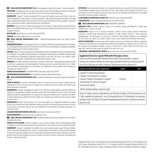 Scitec Nutrition Scitec Mega Creatina Monohidratada 120 - Imagem 7