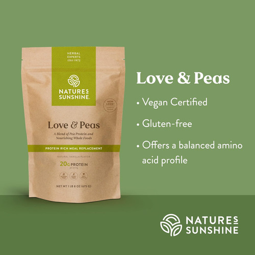 Natures Sunshine Love E Ervilhas 675g Bag - Imagem 4