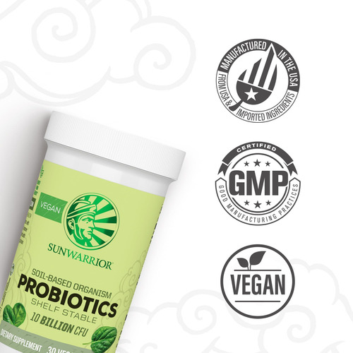 Sunwarrior Probióticos Cápsulas Veganas À Base De Solo | 10 - Imagem 8