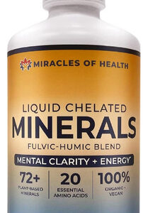 Milagre Mineral Quelado: Suplemento Líquido De Saúde