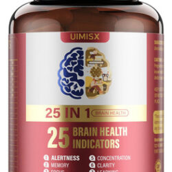 Suplemento Cerebral Uimisx Para Agilidade Mental, Memória E