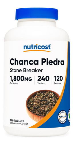 Extrato Nutricost Chanca Piedra - Quebrador De Pedra - 240 C