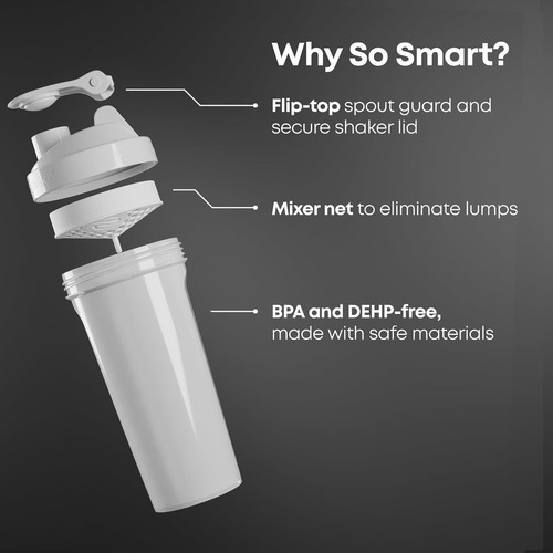 Shake De Proteína Smartshake Smartshake Lite Garrafa 800ml - Imagem 2