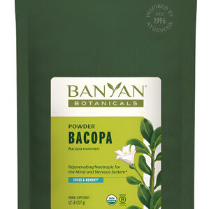 Suplemento Banyan Botanicals Bacopa Monnieri Em Pó 227g
