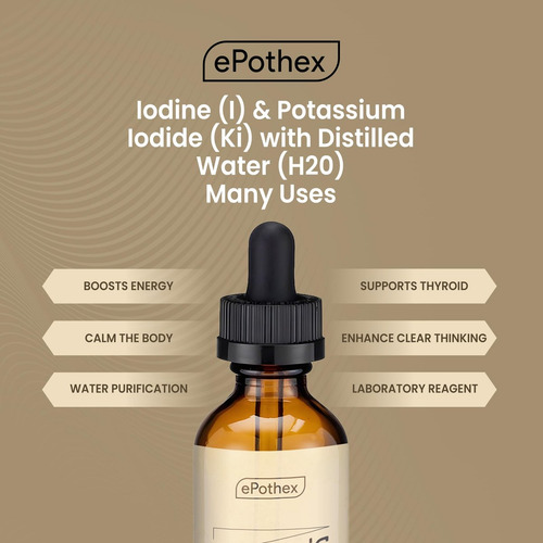 Epothex Solução De Lugol 2% 30ml Com Iodeto De Potássio - Imagem 5