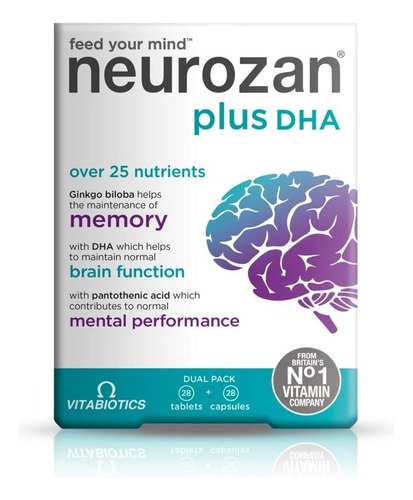 Neurozan Vitabiotics Plus Comprimidos 56 Cápsulas