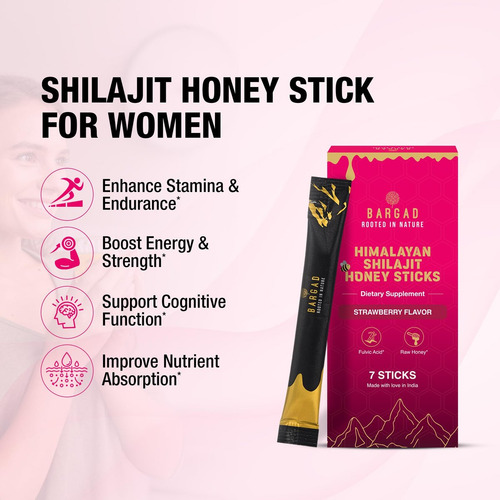 Bargad She Lajit Honey Sticks Para Equilíbrio Hormonal - Imagem 6