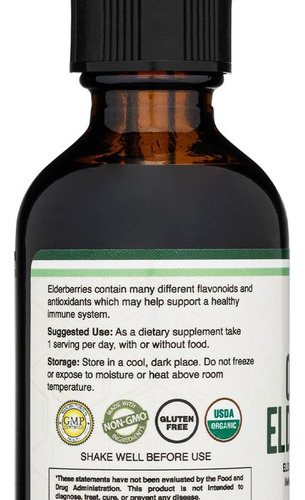 Chá De Sabugueiro Orgânico Double Wood Supplements 60 Doses - Imagem 3