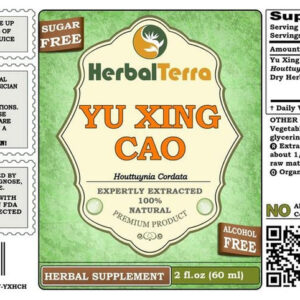 Herbal Terra Llc Yu Xing Cao Glicerita Sem Álcool 300 Ml