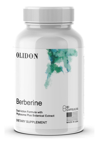 Olidon New Berberine Suplementos 1000mg Por Garrafa - 30 Por
