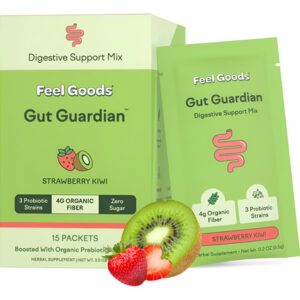 Pacote De 15 Suplementos Feel Goods Gut Guardian Organic Fib