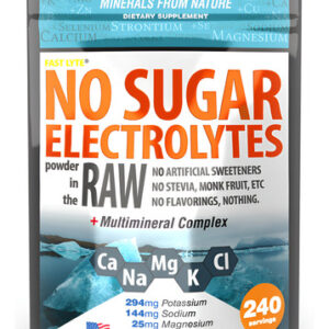 Eletrólitos Em Pó Fast Lyte Sem Açúcar Keto & Vegan 0 Cal