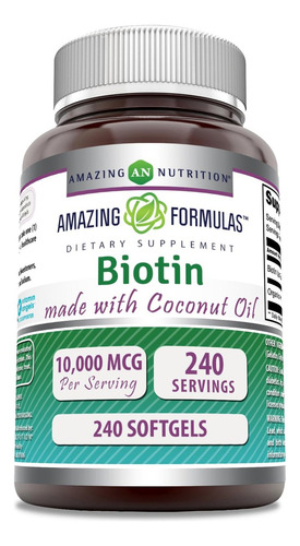 Nutrição Incrível Fórmulas Incríveis Biotina Com Azeite De O - Imagem 3