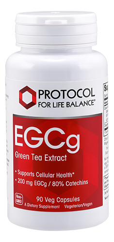 Protocolo Para Equilíbrio De Vida Extrato De Chá Verde Egcg