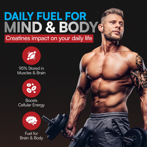 Suplemento Aim High Creatine Gummies 120 Ct Com 5g De Creati - Imagem 6