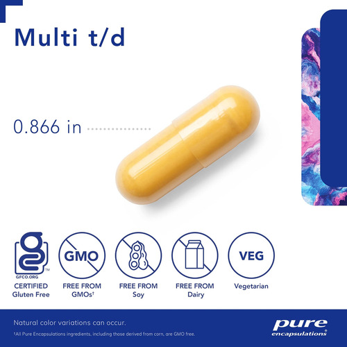 Pure Encapsulations Multi - Suplemento Multivitamínico E Min - Imagem 3