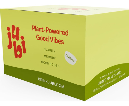 Jubi Brands Lion"s Mane Shot: Vitaminas E Muito Mais - Imagem 5
